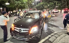 Vụ Mercedes đâm liên hoàn trong KĐT tại Hà Nội khiến nhiều người bị thương: Tài xế có nồng độ cồn