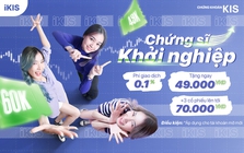 Chứng khoán KIS tung ưu đãi 1,1 tỷ đồng: tặng cổ phiếu, hoàn phí 100%