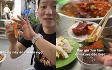 Khách Hàn chi 50.000 xử gọn sứa đỏ mắm tôm và chả rươi khiến dân tình ngả mũ bái phục