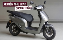 Rộ hình ảnh xe máy điện Việt Nam dáng như Honda Lead: Giá đồn đoán dưới 35 triệu đồng, cốp siêu rộng, chạy 150km/sạc