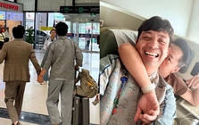 Bức ảnh trên máy bay của Minh Nhựa khiến Cường Đô La phải tag thẳng vợ bạn vào