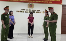 Thi hành lệnh bắt tạm giam chủ hộ kinh doanh Phạm Thị Quỳnh SN 1973