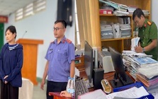 Tin mới vụ bắt tạm giam, khám xét nơi làm việc của nguyên cán bộ địa chính Trần Nguyễn Minh Nguyệt