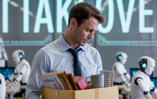 Bị sa thải vì AI, người đàn ông 48 tuổi "trả thù" bằng cách dùng 12 trợ lý ảo kiếm 7,5 tỷ đồng