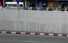 Hà Nội: Yêu cầu xử lý khẩn cấp vết nứt tại hầm chui Lê Văn Lương