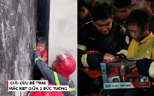 Cuộc hội ngộ đặc biệt của cậu bé bị mắc kẹt giữa 2 bức tường và những người lính tại TP.HCM: Ký ức về “chai dầu ăn” không ai quên