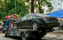 Công an thông tin về xe ô tô S63 bị 'bỏ quên' 10 năm ở vỉa hè ở Hà Nội