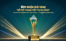 BIDV đạt giải Vàng The Stevie Awards về truyền thông giáo dục tài chính