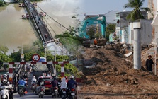 Hiện trạng dự án cầu 500 tỷ ở TP.HCM sau gần 1 năm khởi công