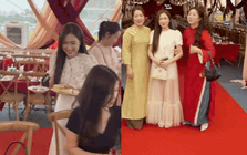 Hoà Minzy về nhà Văn Toàn ăn cưới còn tự tay vào bếp bê cỗ, phản ứng lạ khi bị trêu là "em dâu hụt"