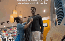 Khách Tây ấn tượng trước tốc độ may vest của "pháp sư Hội An": 48 tiếng hoàn thành 4 bộ, thách AI làm được