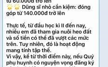 Đoạn tin nhắn đang khiến nhiều phụ huynh bức xúc: Ngay cả những điều nhỏ bé nhất cũng bị thương mại hóa thế này!