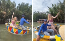 2 cô gái làm 1 việc trên sông khi du lịch Hội An hút gần 30 triệu lượt xem