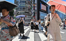 Nhật Bản đặt tên mới cho những ngày nóng trên 40°C