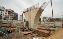 Lộ diện hai cầu vượt trên Vành đai 1 sau hơn 3 tháng thi công