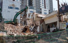 Công an vào cuộc vụ tháo dỡ công trình làm sập nhà dân ở trung tâm Đà Nẵng