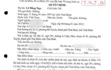 Quyết định truy nã Lê Hằng Nga SN 1997