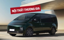 Hyundai Staria Limousine ra mắt: Nội thất như khoang hạng nhất cho ‘chủ tịch’, bản điện chạy gần 390km/sạc