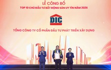 Tập đoàn DIC 5 năm liên tiếp góp mặt trong Top 10 Chủ đầu tư bất động sản uy tín