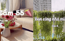 67m² hoàn thiện với 55 triệu: Cặp vợ chồng trẻ ở TP HCM tự làm nội thất, góc ban công xanh mát khiến căn nhà như rộng thêm