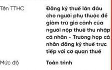Hướng dẫn đăng ký mới, thay đổi thông tin người phụ thuộc trên Etax Mobile