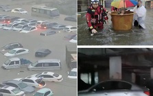 Mưa lớn kỷ lục trong 10 năm qua, Khâm Châu - Trung Quốc ngập kinh hoàng