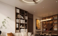 Căn hộ hoàn thiện nội thất theo yêu cầu của gia chủ 'giữ nguyên màu cửa cũ'