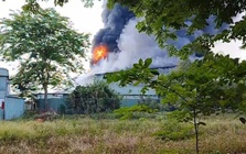 Cháy kèm tiếng nổ lớn trong nhà xưởng 7.000 m² ở TPHCM