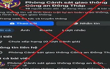 CSGT Công an tỉnh Đồng Tháp có cảnh báo khẩn cấp