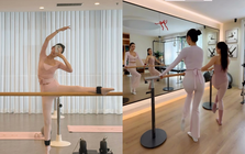 Con dâu cựu chủ tịch, “phó giám đốc” trong phim Việt để lộ ảnh trong phòng tập: Giàu, đẹp, vẫn kỷ luật