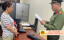 Thi hành lệnh bắt tạm giam Cao Thị Hạnh