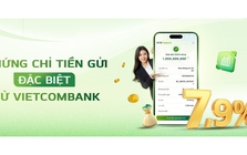 Ngân hàng Ngoại thương (Vietcombank) huy động tiền gửi với lãi suất lên tới 7,9% cho số tiền từ 100.000 đồng