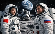 Cuộc đua Mặt Trăng: Mỹ, Trung Quốc, Nga chi hàng trăm tỉ USD để tìm 'vàng năng lượng'