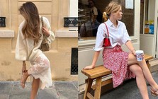 5 mẫu giày phụ nữ Pháp mix với váy: Siêu tôn dáng, nâng tầm vẻ sang trọng của cả set đồ