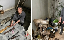 Bắt giữ, khám xét nơi ở của cựu VĐV bắn súng Hoàng Sơn SN 1966