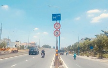 Người dân cần lưu ý khi lưu thông lên cầu vượt ngã tư 550, TPHCM