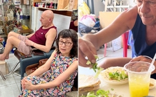 2 tháng "hoà tan" của vợ chồng người Pháp được sui gia Việt Nam dẫn đi tắm sông, đi nhậu, tập nằm võng