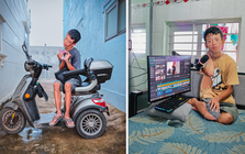 Cuộc sống rực rỡ của chàng trai bại não đảo Phú Quý