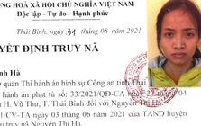 Truy nã toàn quốc Nguyễn Thị Hà SN 1993