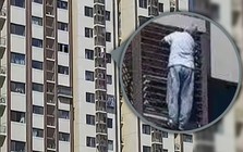 Mắc kẹt trong phòng, cụ bà 89 tuổi “đu tường” từ tầng 27 gây bão mạng