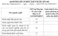 Đề xuất đưa kinh doanh casino, dịch vụ karaoke ra khỏi ngành nghề kinh doanh có điều kiện