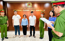 Ra quyết định khởi tố bị can, khám xét chỗ ở, nơi làm việc của quản lý Hà Thị Thục Huyền SN 1995