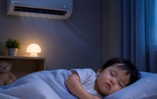 Lời khuyên dành cho các gia đình có trẻ nhỏ nằm điều hòa cả đêm