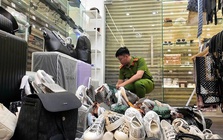 Hình ảnh Công an Đà Nẵng đột kích kho hàng giả quy mô lớn