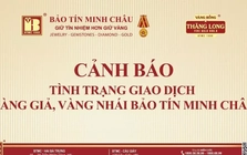 Cảnh báo tình trạng vàng giả, vàng nhái thương hiệu trên thị trường