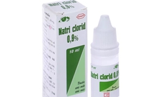 Thuốc nhỏ mắt Natri clorid 0,9% bị thu hồi, công ty Pharmedic nói ‘vẫn an toàn’