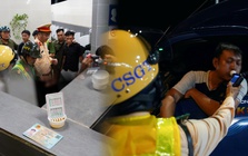 CSGT 'đột kích' chợ Bình Điền, phát hiện tài xế không GPLX, dương tính ma túy
