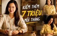 Ngoài lương chính, tôi kiếm thêm 7 triệu/tháng nhờ một việc làm sau 8 giờ tối: Cuộc sống thay đổi rõ sau tuổi 40