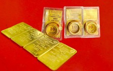 Giá vàng nhẫn, vàng miếng chiều tối 18/5 bật tăng trở lại