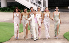 Adrian Anh Tuấn biến sân golf thành sàn diễn thời trang nghỉ dưỡng, quy tụ dàn hoa hậu Việt - quốc tế đình đám: H'Hen Niê thu hút mọi ánh nhìn
